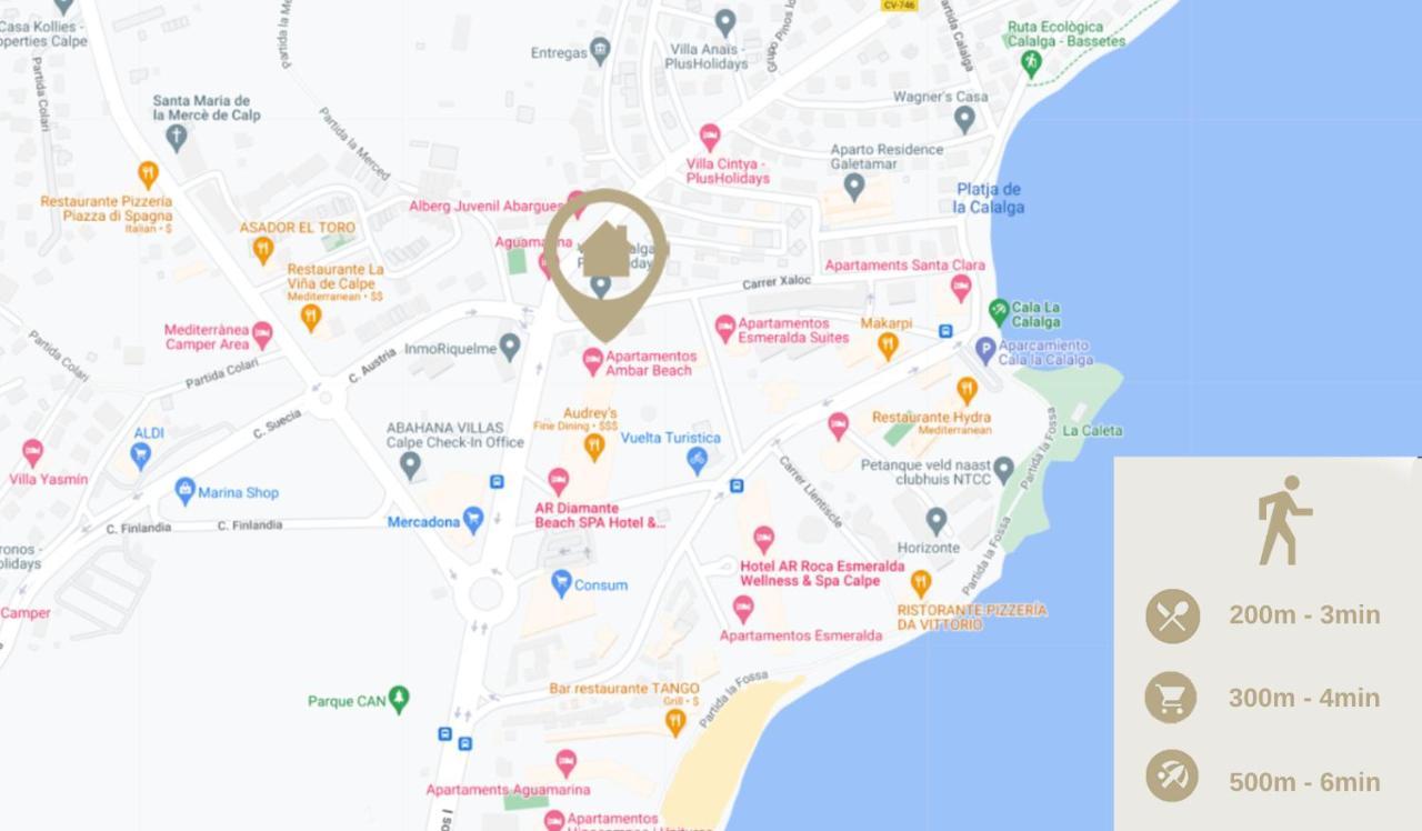 Ambar Beach Калпе Екстериор снимка